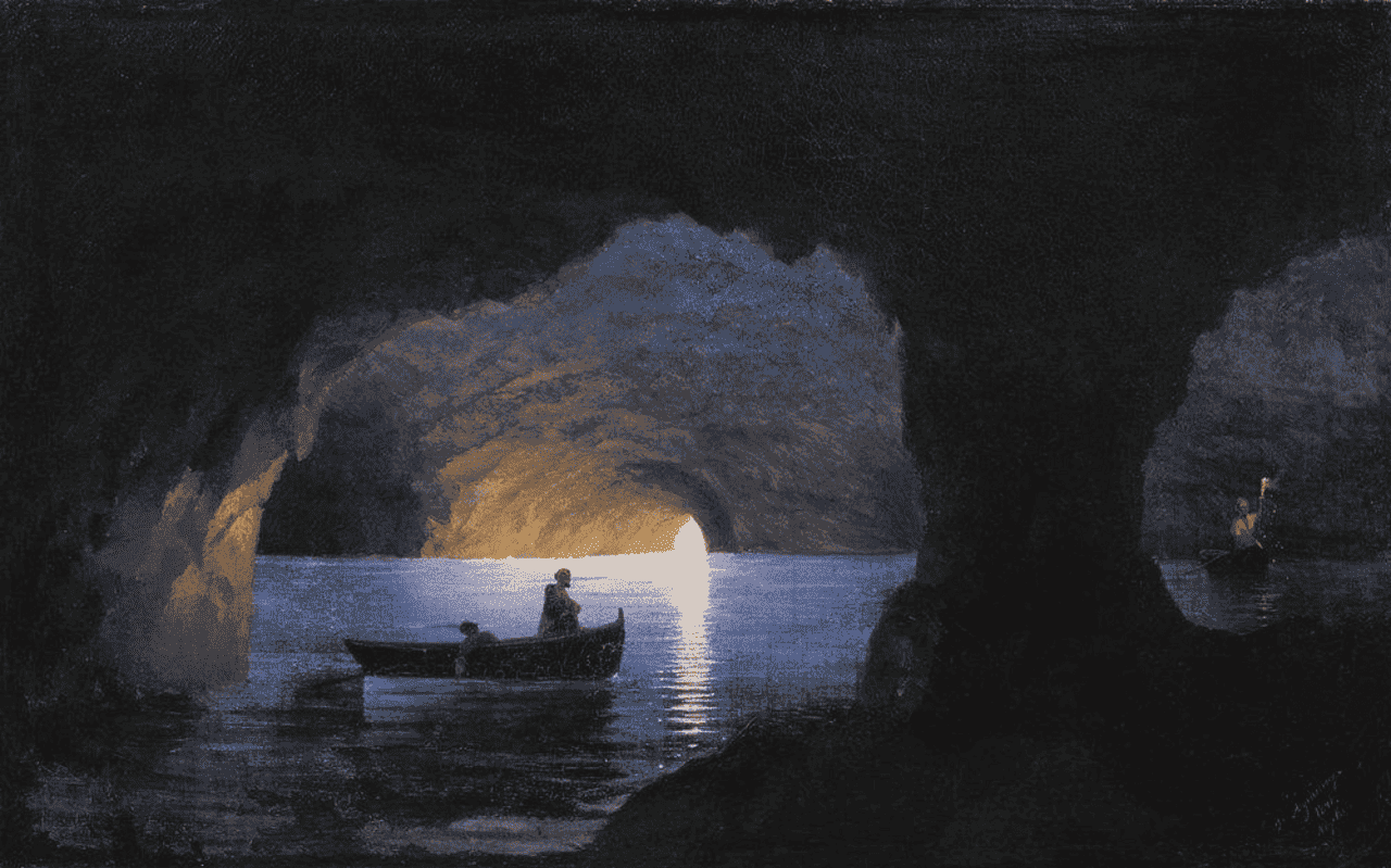 Azure Grotto. Naples — Ivan Aivazovsky