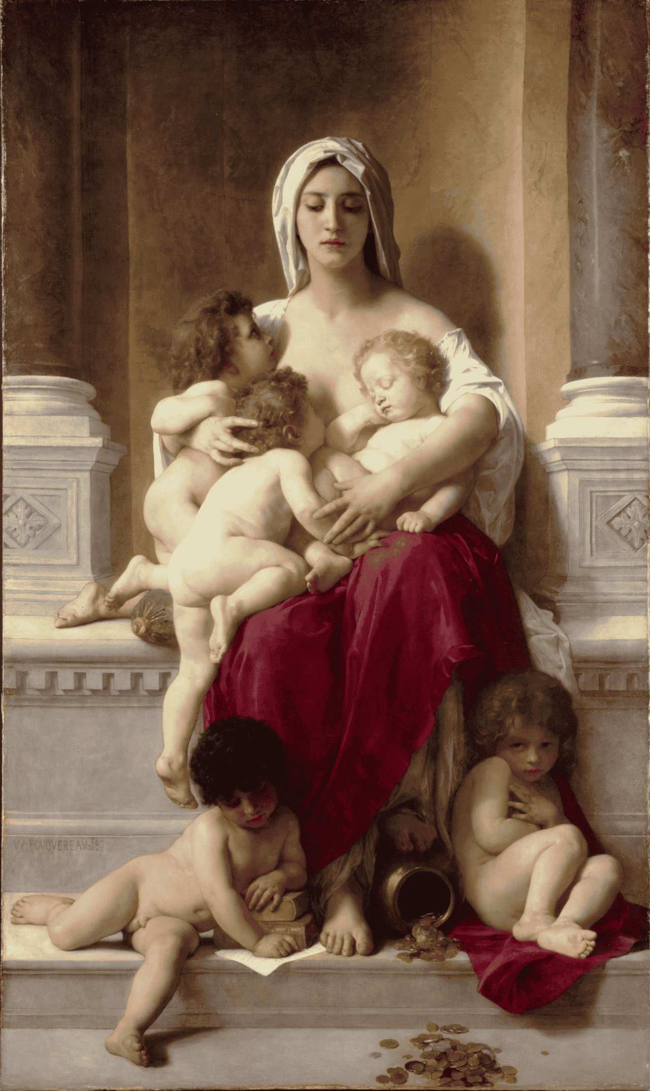 Charity — William-Adolphe Bouguereau
