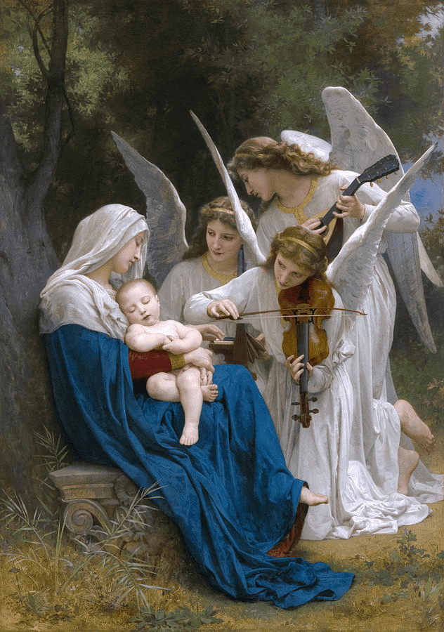 The Virgin with Angels — William-Adolphe Bouguereau