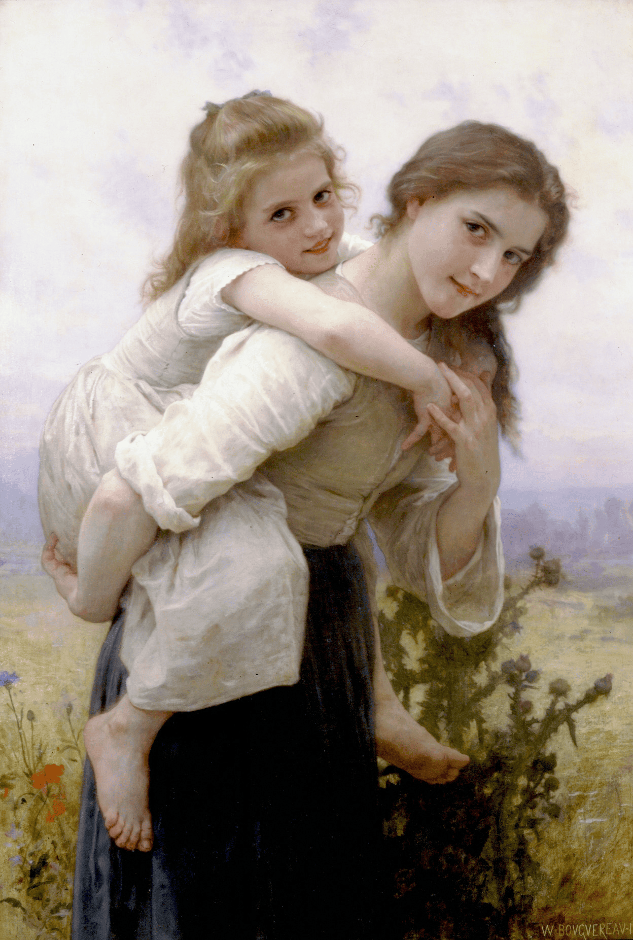 Pleasant Burden — William-Adolphe Bouguereau