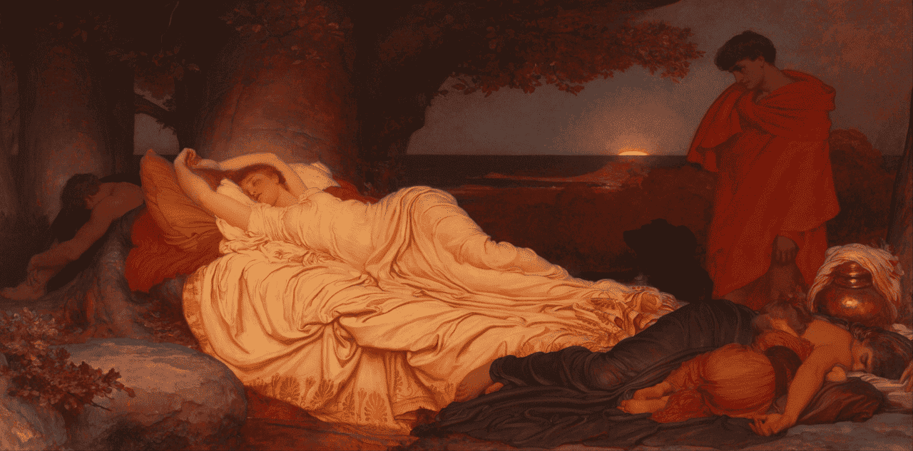 Cymon and Iphigenia — Frederic Leighton