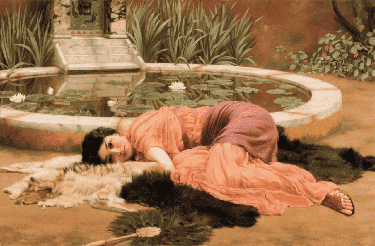 Dolce Far Niente — John William Godward