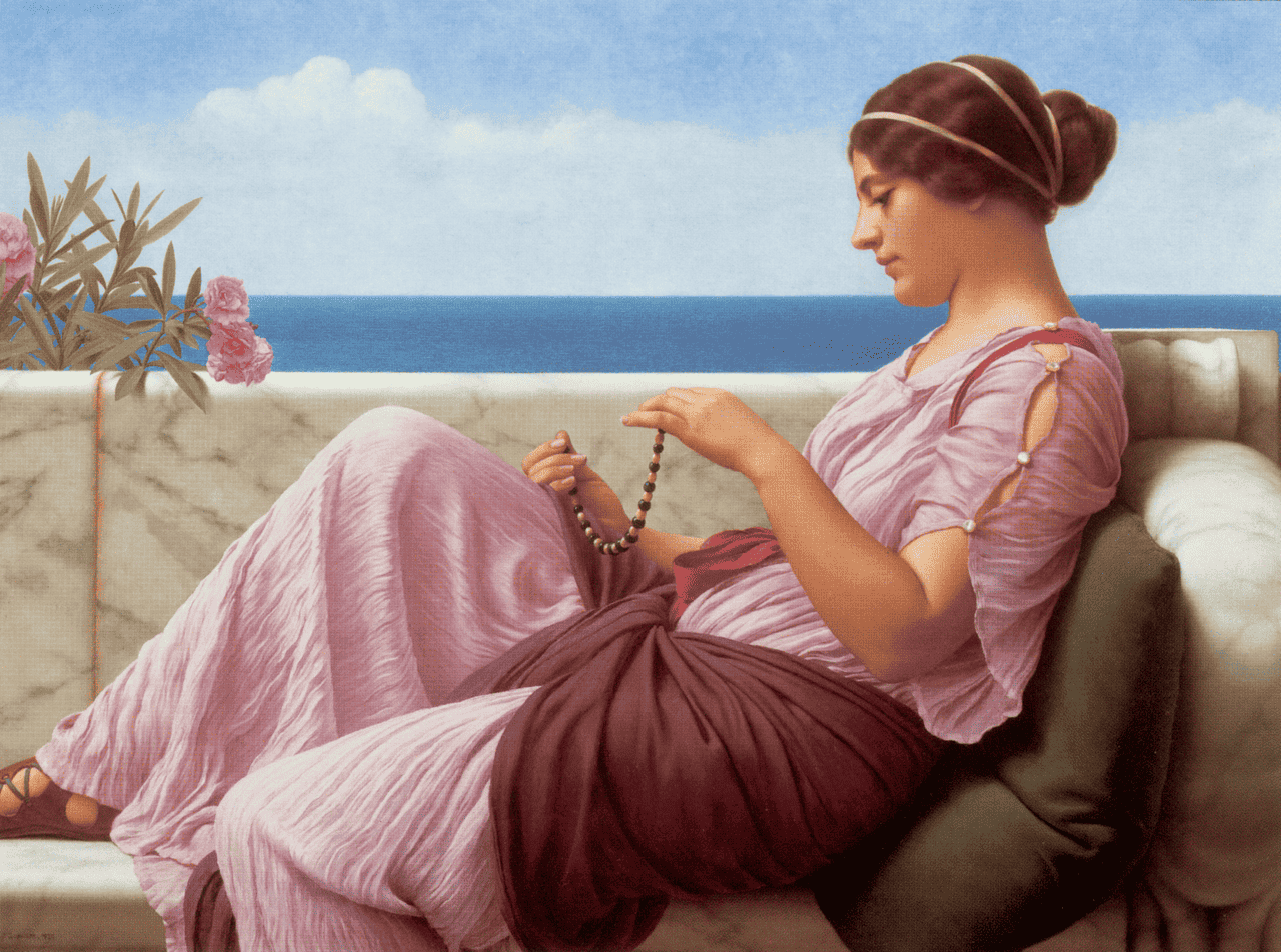 A Souvenir — John William Godward