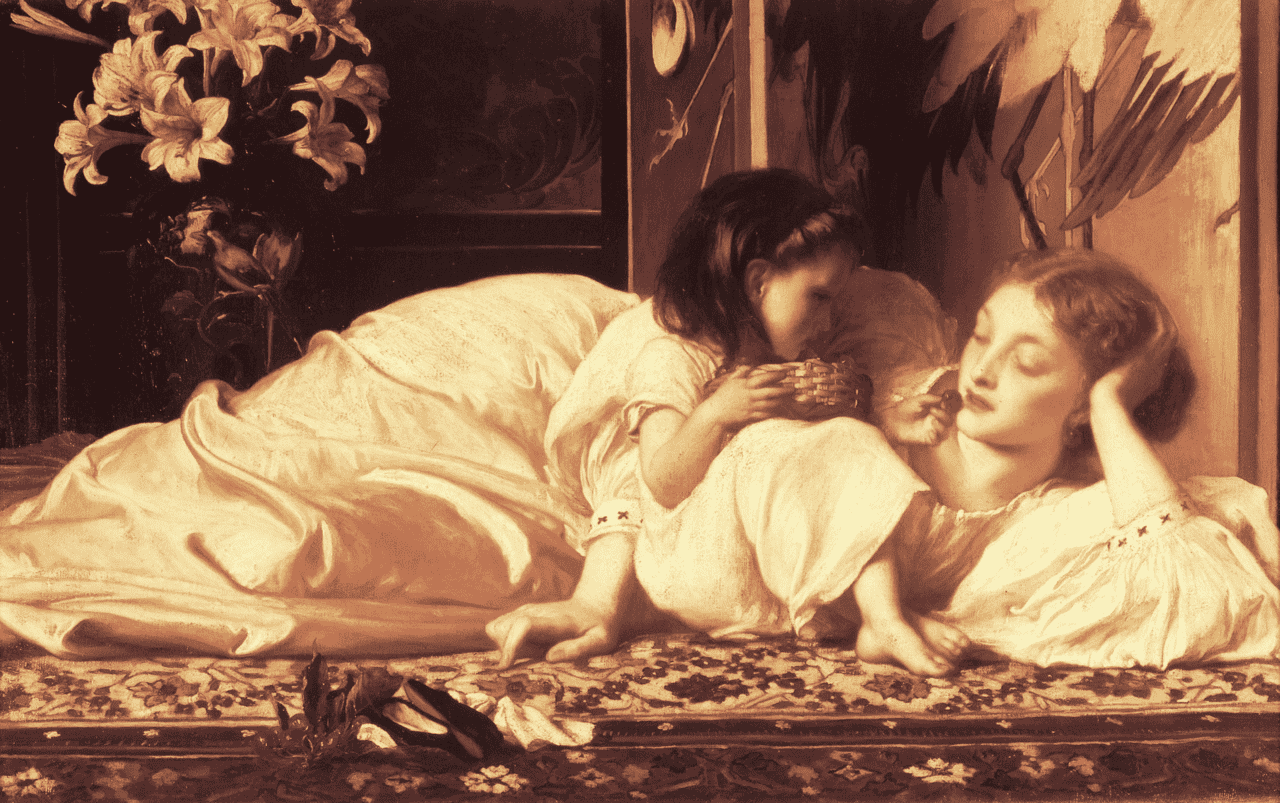Mother and Child — Frederic Leighton