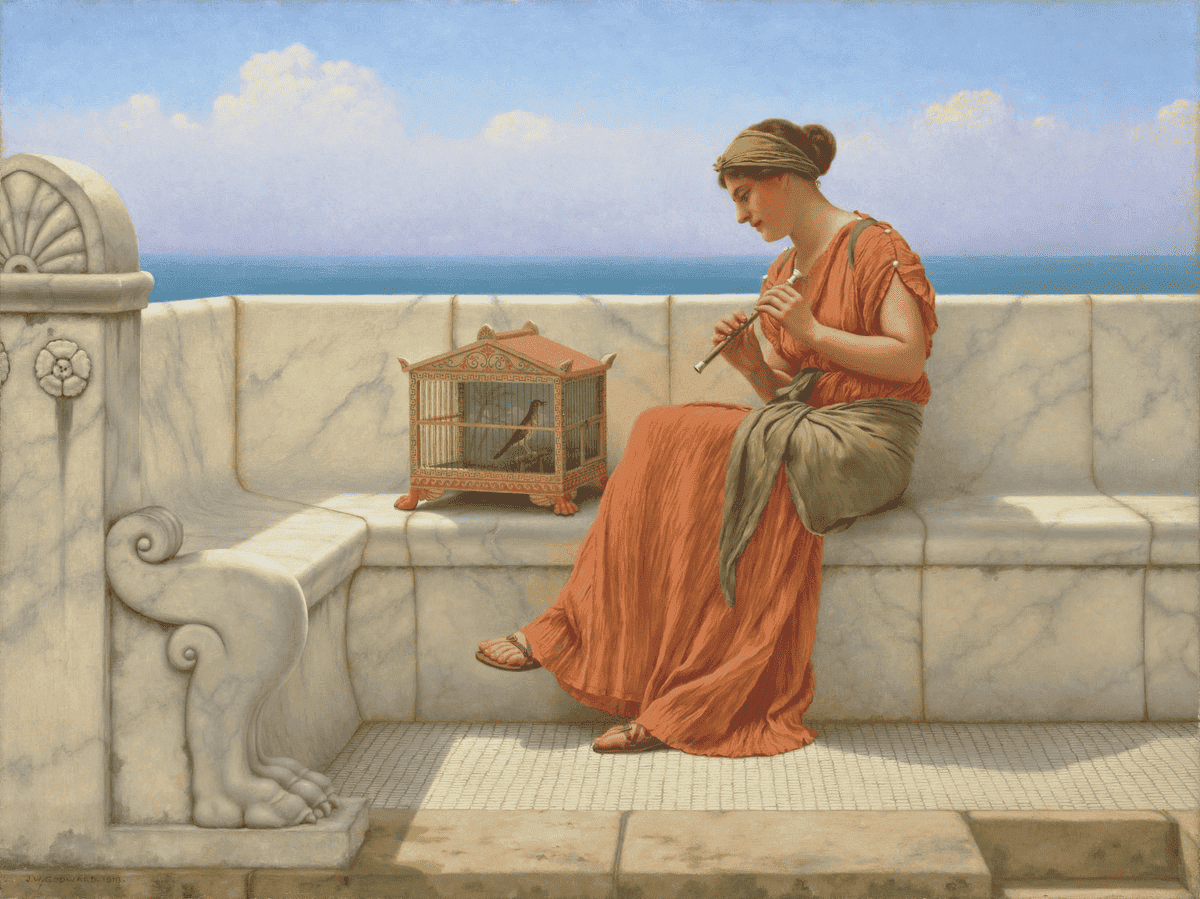 Songs without Words — John William Godward
